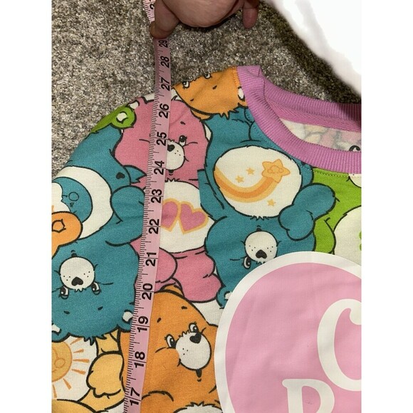 Hybrid Apparel Womens Care Bears Crewneck Sweatshirt Pink XL New - Picture 4 of 6
